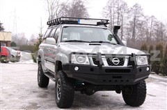 Přední pevnostní nárazník Nissan Patrol Y61 GU4 Přední pevnostní nárazník Nissan Patrol Y61 GU4